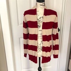 Striped cardigan